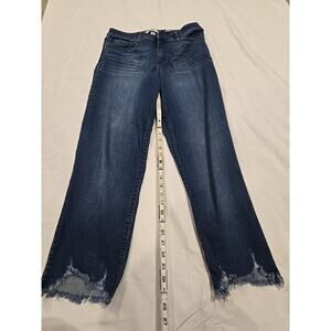 Womens Nine West Highrise Straight Ankle Jeans (2a)